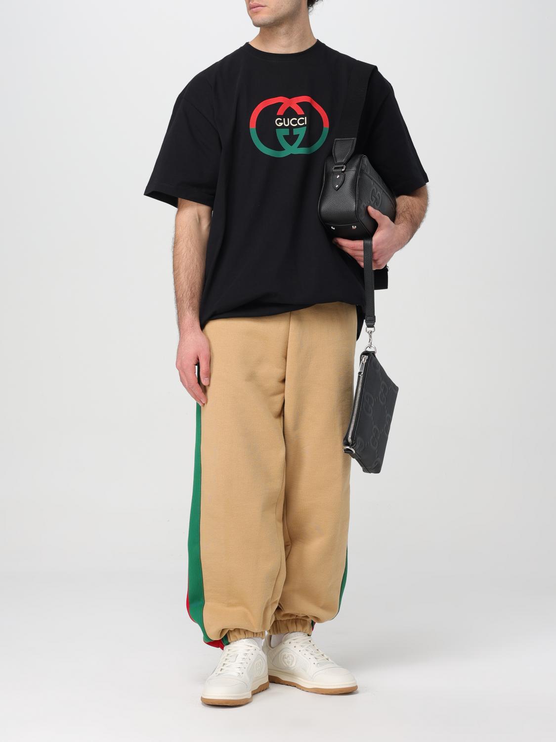 Tシャツ★GUCCI★メンズ Gucci Tシャツ メンズ - ブラック | 771758XJF68 | GIGLIO.COM