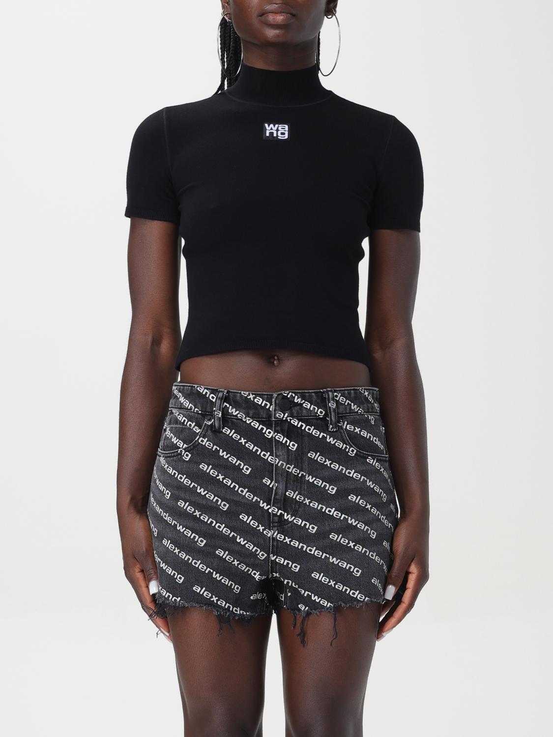 Alexander Wang T-shirt woman - Black | 4KC2191008F1 | GIGLIO.COM