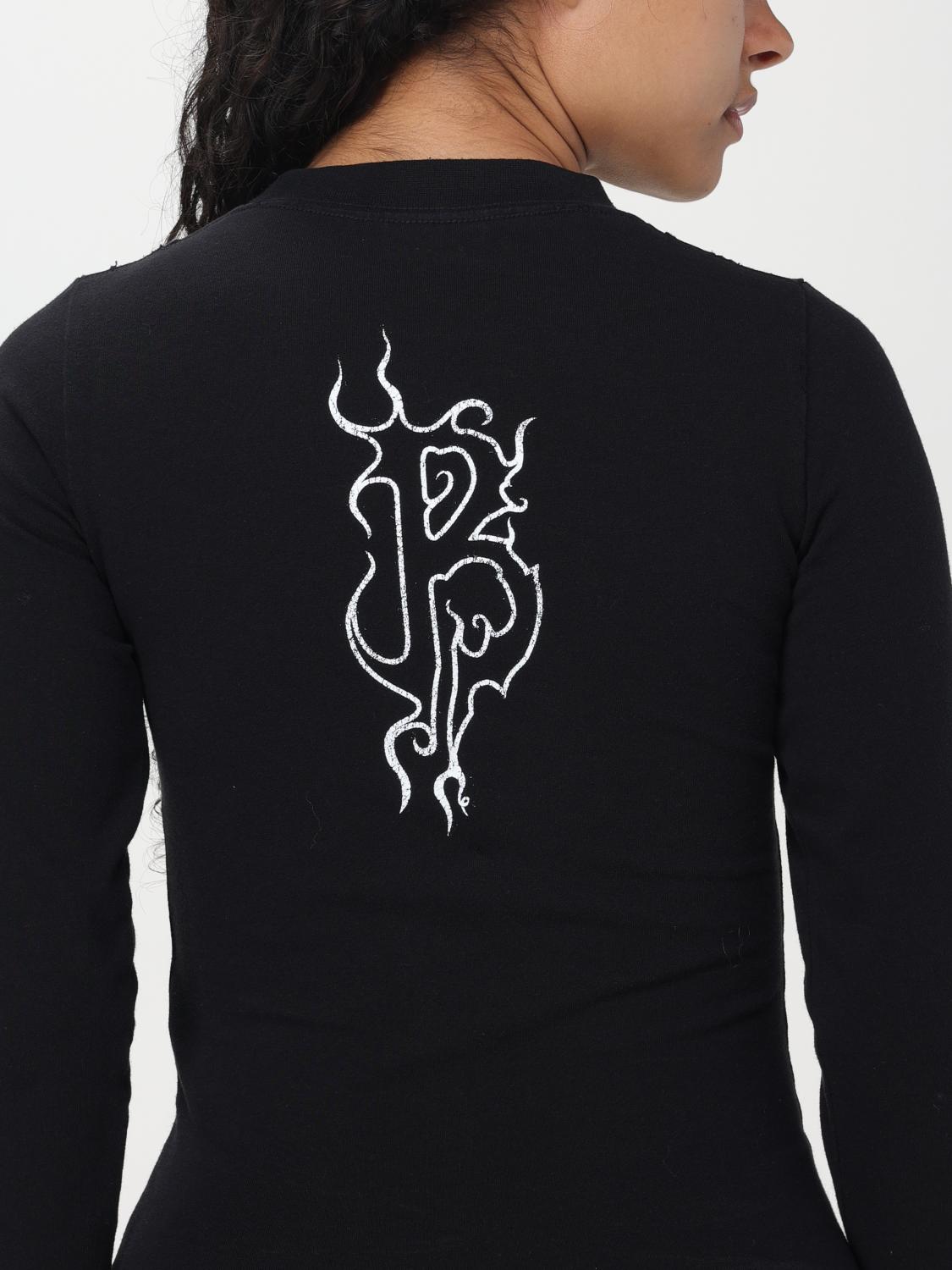 Balenciaga T-shirt woman - Black | 772701TPVN6 | GIGLIO.COM