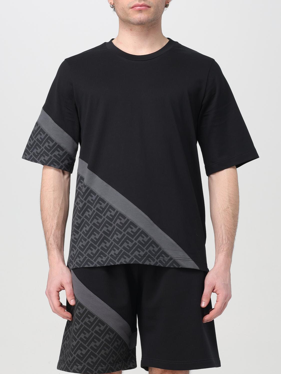 Fendi T-shirt men - Grey | FAF682AN68 | GIGLIO.COM