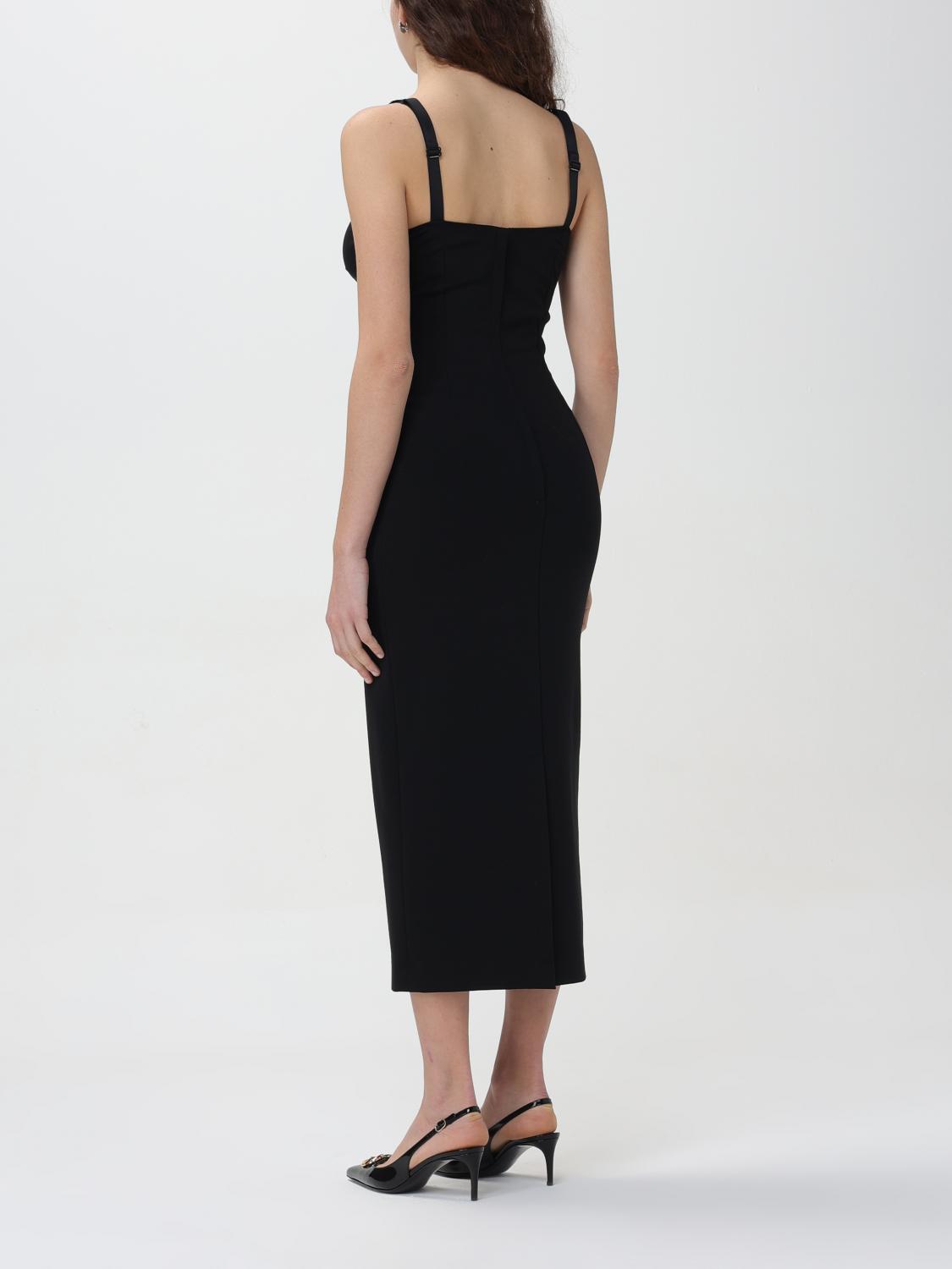 DOLCE & GABBANA ABITO: Abito minimal Dolce & Gabbana, Nero - Img 2
