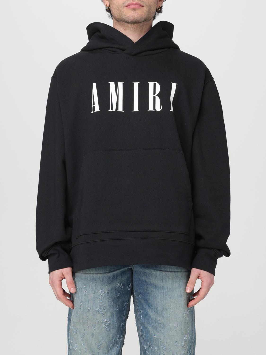 AMIRI：スウェットシャツ メンズ - ブラック | GIGLIO.COMオンラインの