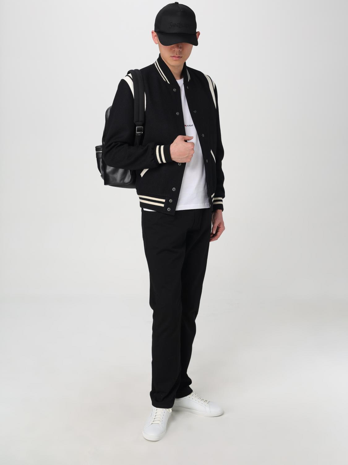 SAINT LAURENT JACKET: Jacket men Saint Laurent, Black - Img 2
