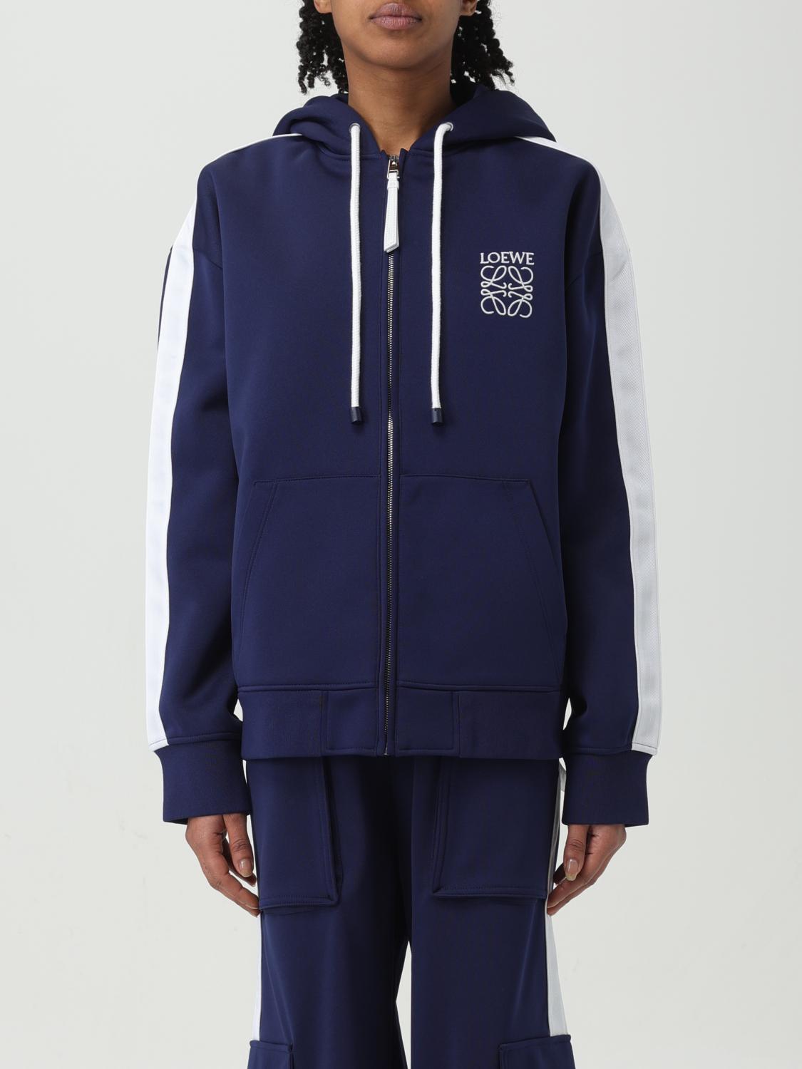 Loewe Sweatshirt woman - Blue | S359Y25X35 | GIGLIO.COM