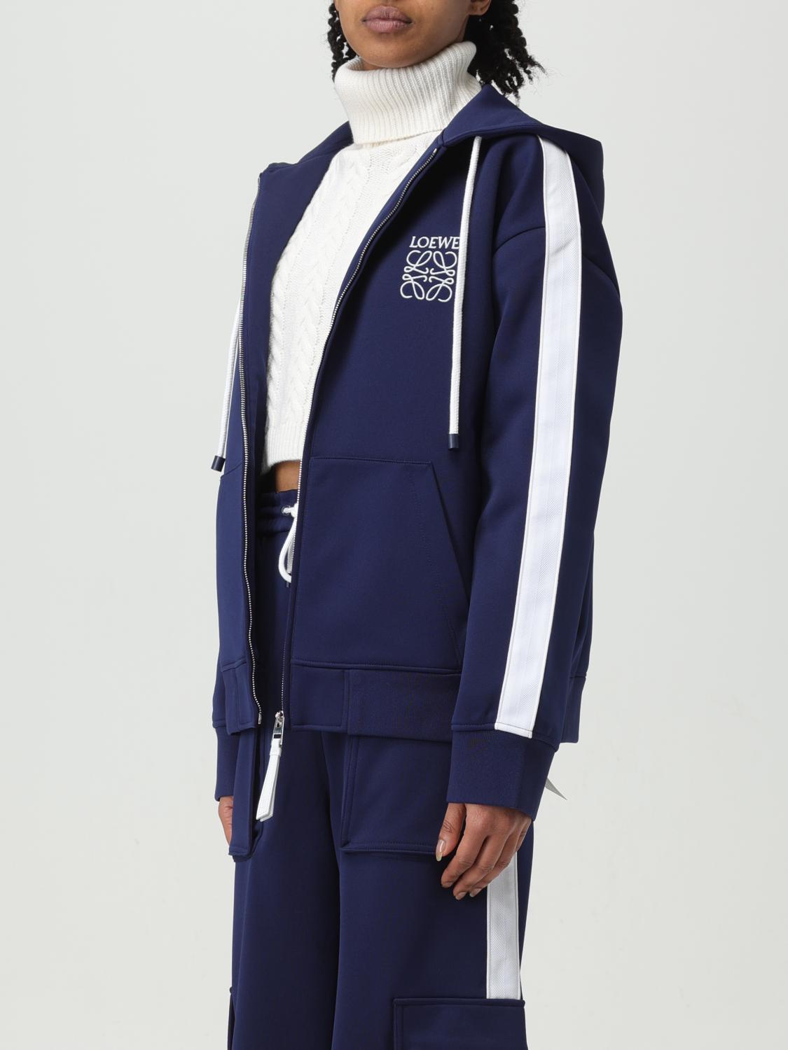 Loewe Sweatshirt woman - Blue | S359Y25X35 | GIGLIO.COM