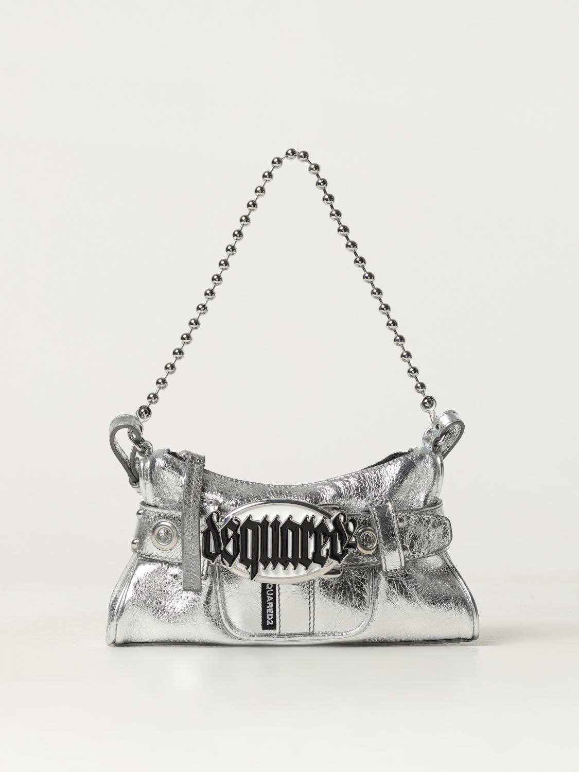 DSQUARED2：ショルダーバッグ レディース - シルバー | GIGLIO.COM 