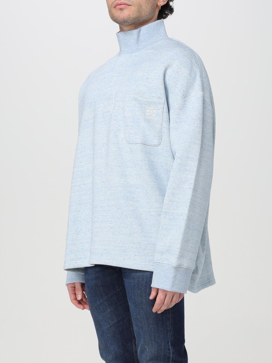Loewe Sweatshirt men - Blue | H526Y24X30 | GIGLIO.COM