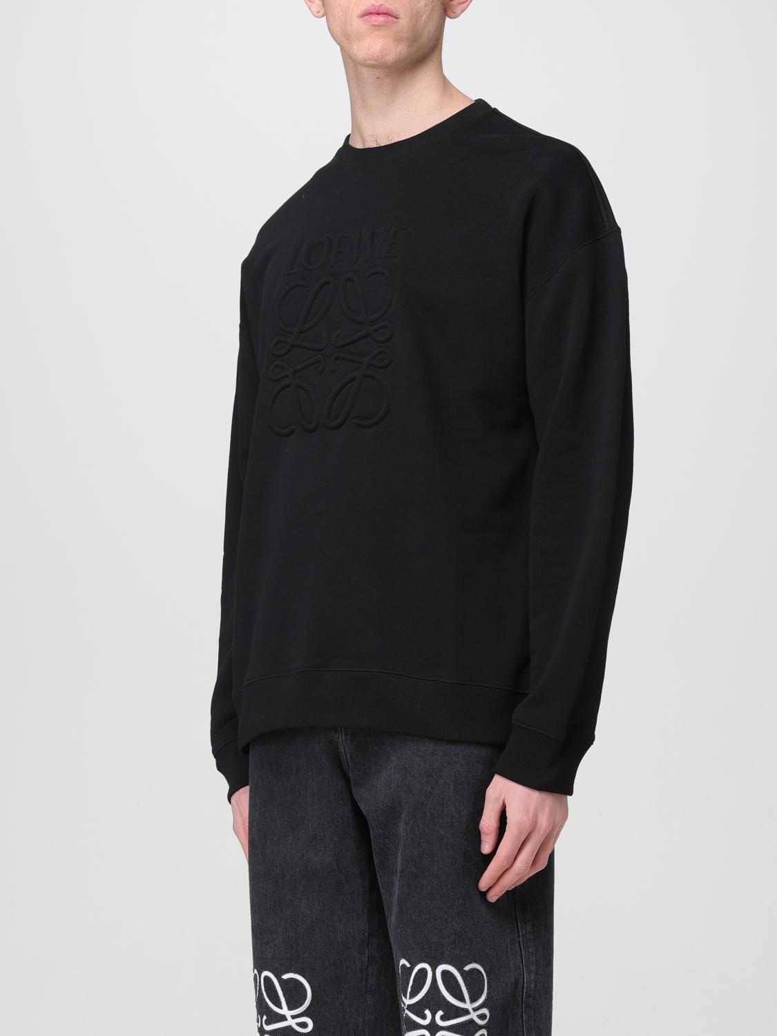LOEWE：スウェットシャツ メンズ - ブラック | GIGLIO.COMオンラインの