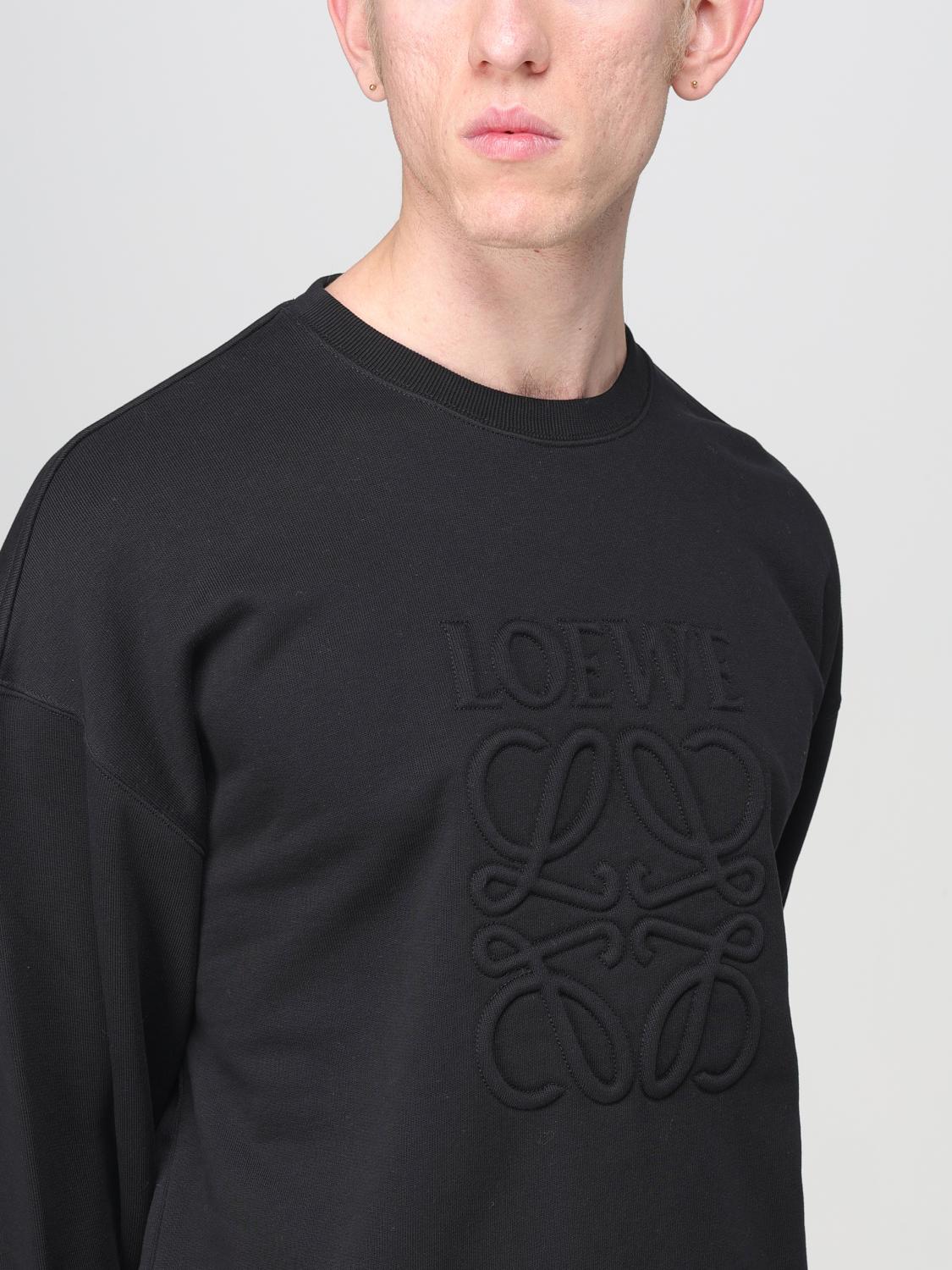 LOEWE：スウェットシャツ メンズ - ブラック | GIGLIO.COMオンラインの