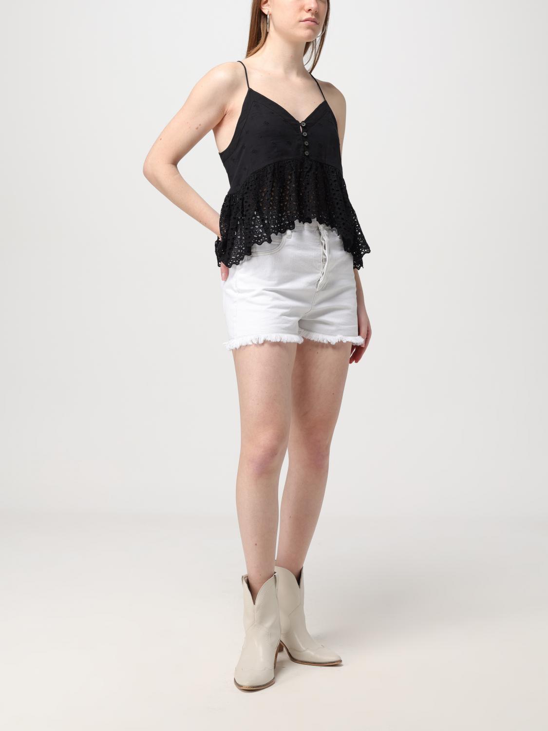 ISABEL MARANT ETOILE SHORTS: Short woman Isabel Marant Etoile, White - Img 2