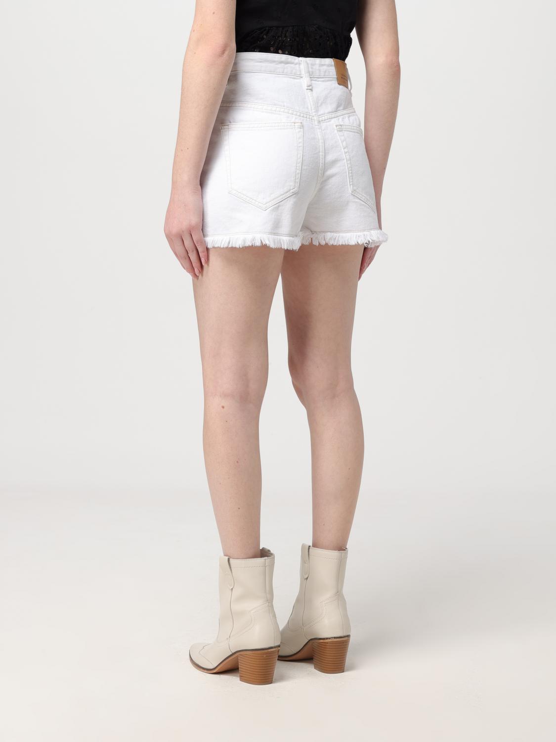 ISABEL MARANT ETOILE SHORTS: Short woman Isabel Marant Etoile, White - Img 3