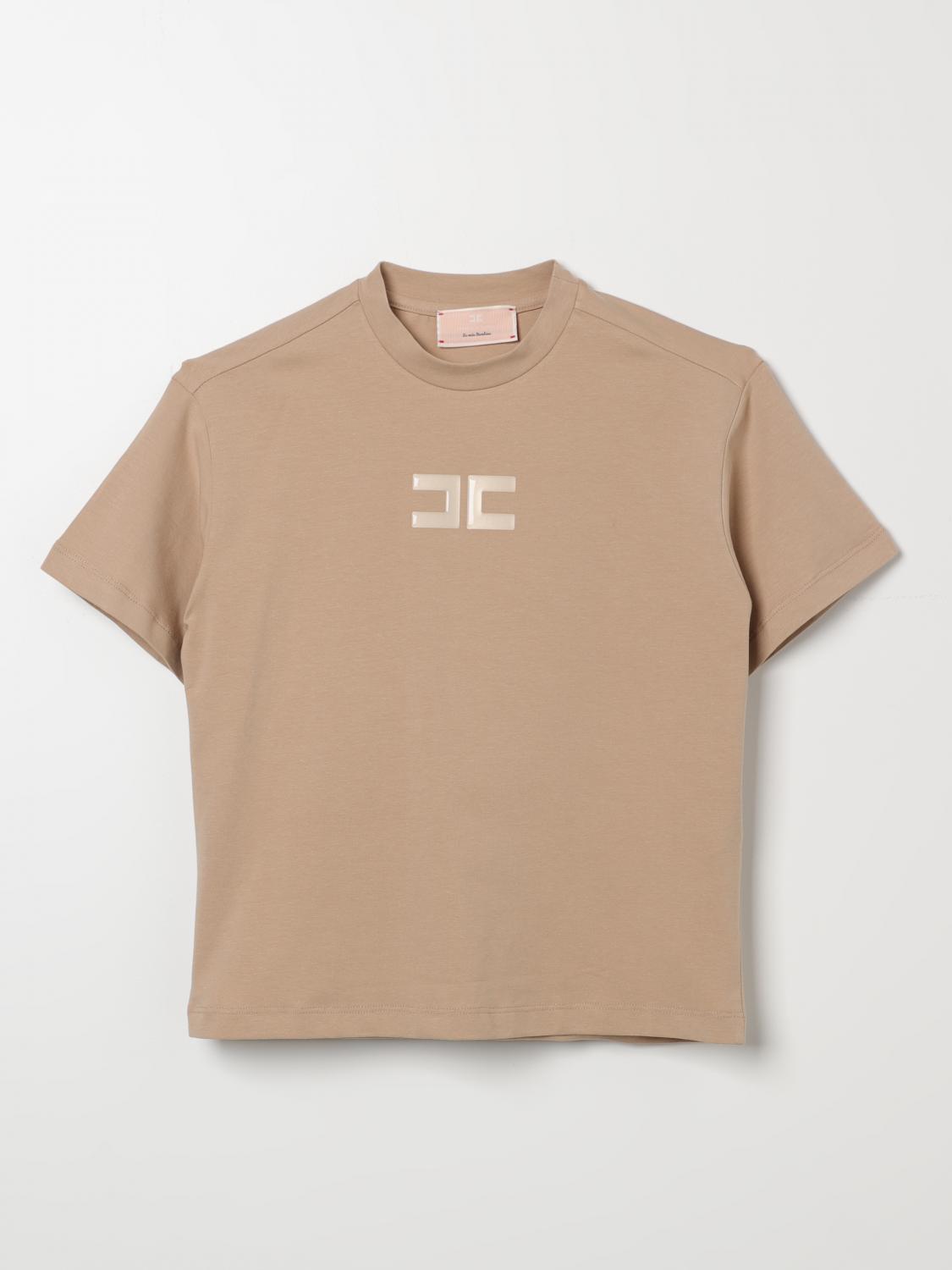 ELISABETTA FRANCHI LA MIA BAMBINA CAMISETA: Camisetas niños Elisabetta Franchi La Mia Bambina, Arena - Img 1