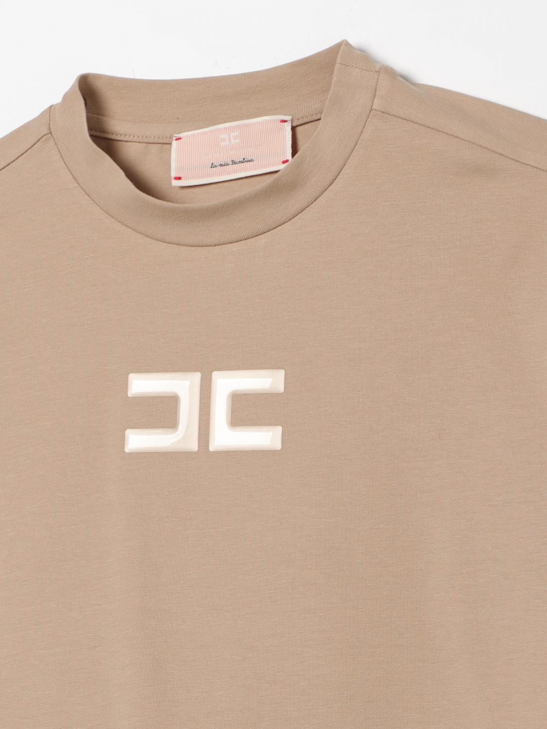 ELISABETTA FRANCHI LA MIA BAMBINA CAMISETA: Camisetas niños Elisabetta Franchi La Mia Bambina, Arena - Img 3