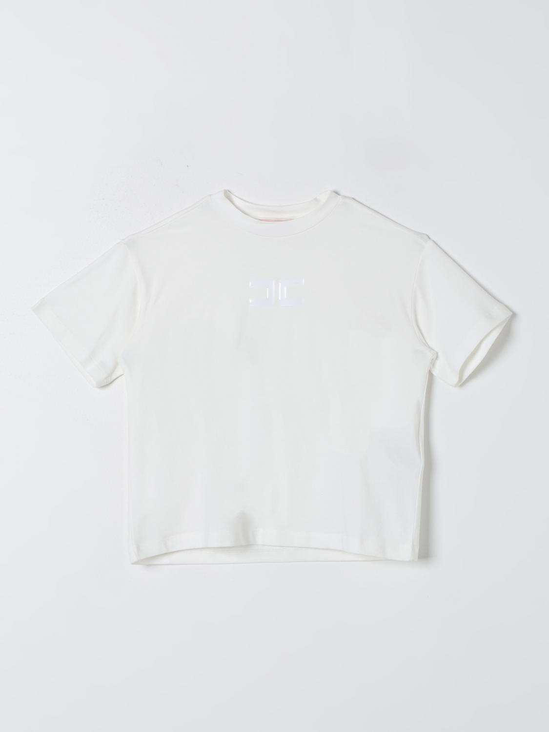 ELISABETTA FRANCHI LA MIA BAMBINA CAMISETA: Camisetas niños Elisabetta Franchi La Mia Bambina, Nata - Img 1