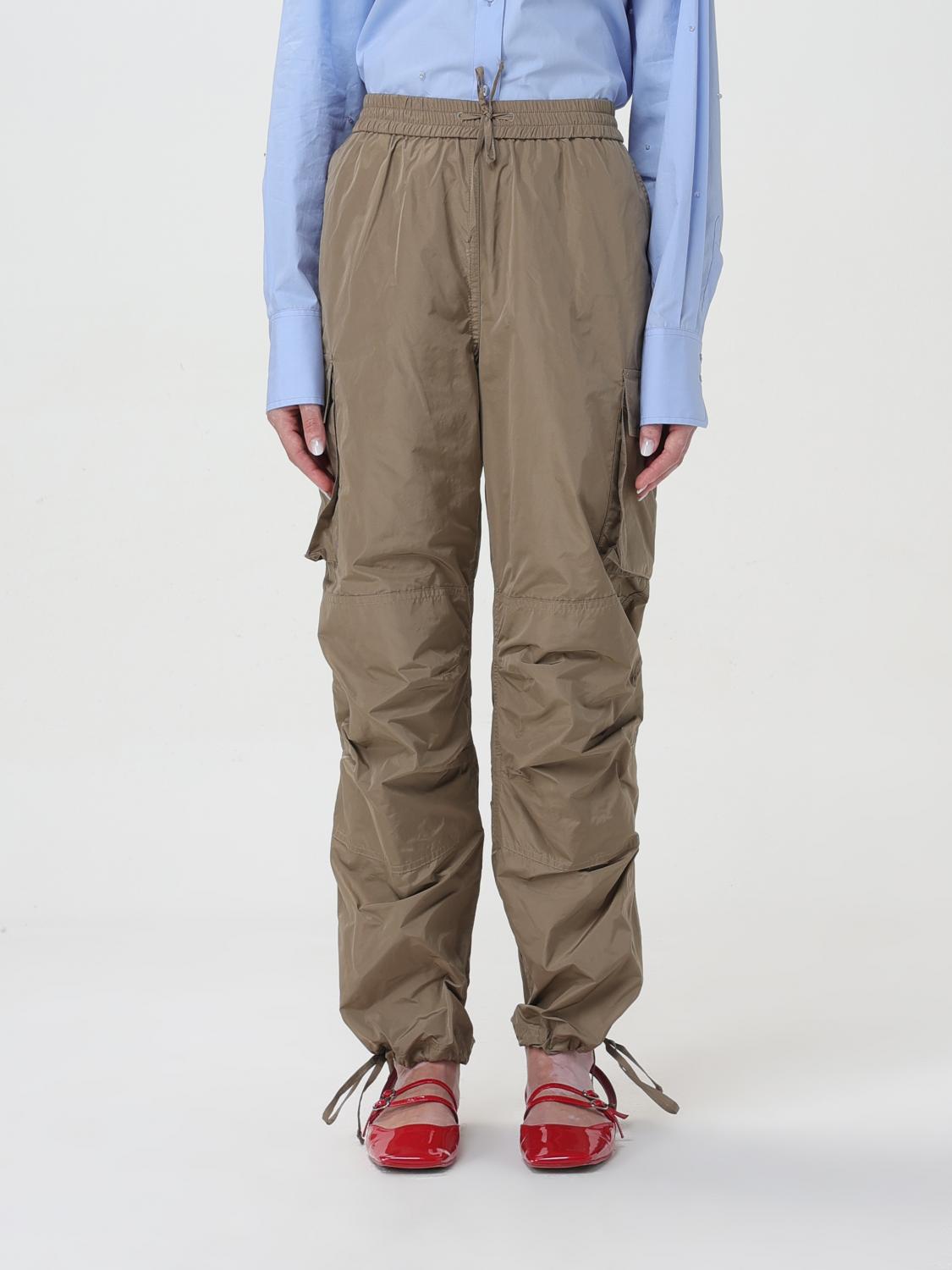 MSGM PANTS: Pants woman MSGM, Military - Img 1