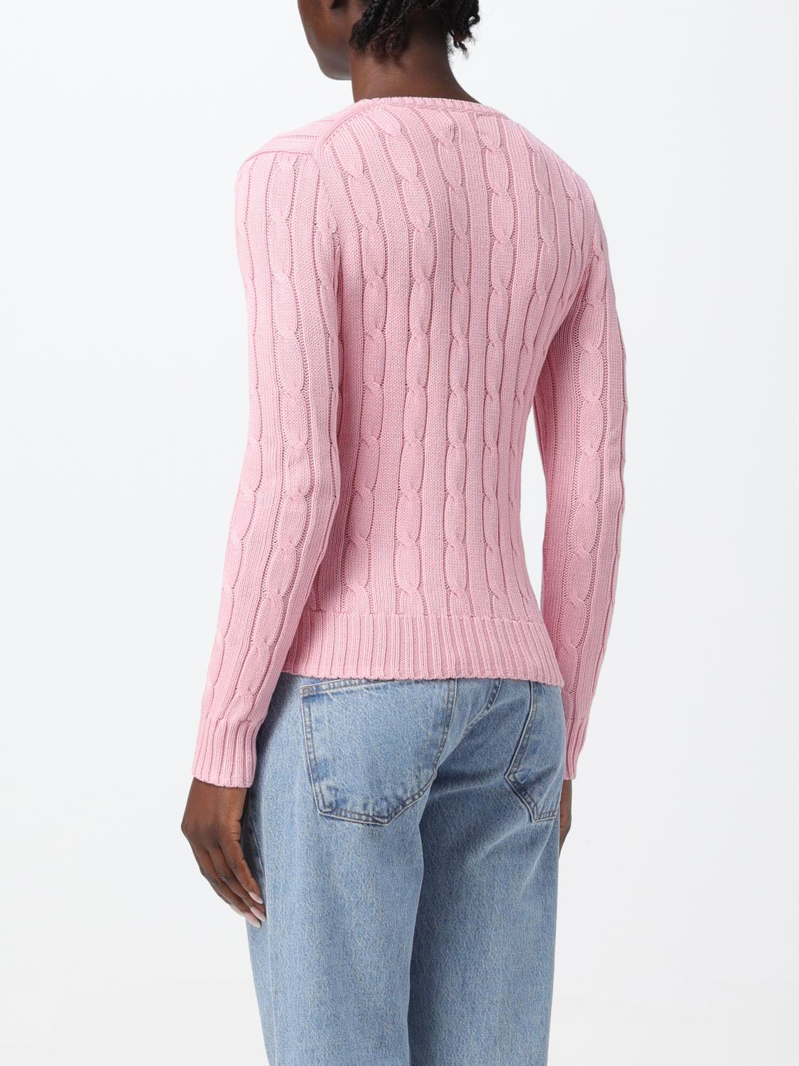 POLO RALPH LAUREN PULLOVER: Sweatshirt damen Polo Ralph Lauren, Pink - Img 2
