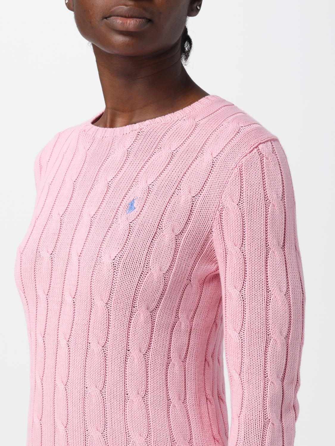 POLO RALPH LAUREN PULLOVER: Sweatshirt damen Polo Ralph Lauren, Pink - Img 3