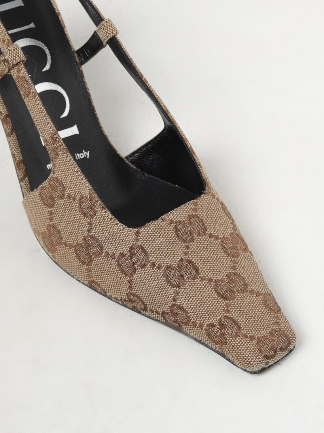 GUCCI ABSATZSCHUHE: Absatzschuhe damen Gucci, Beige - Img 4