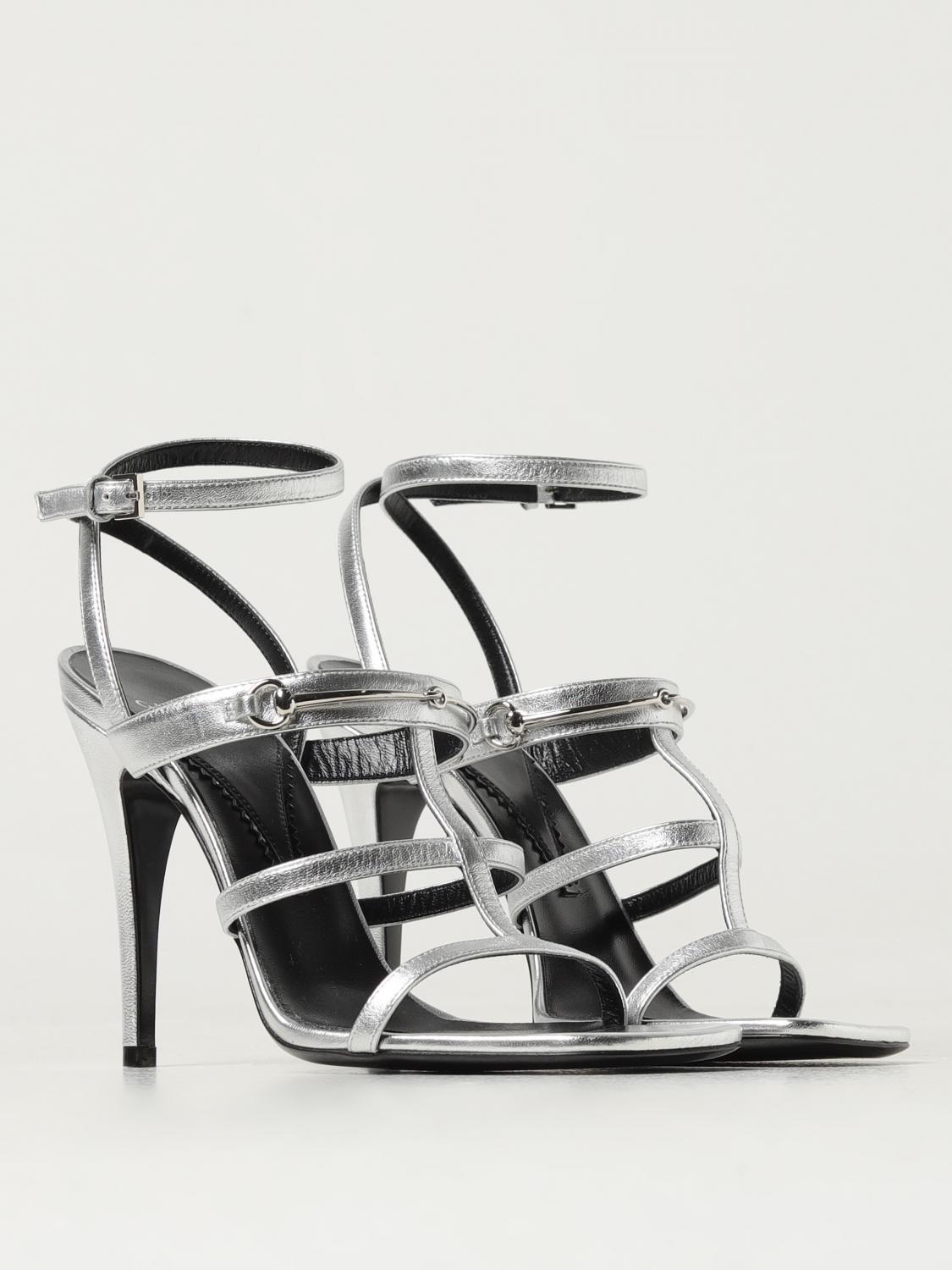 Gucci シューズ レディース - シルバー | 771563B8B00 | GIGLIO.COM