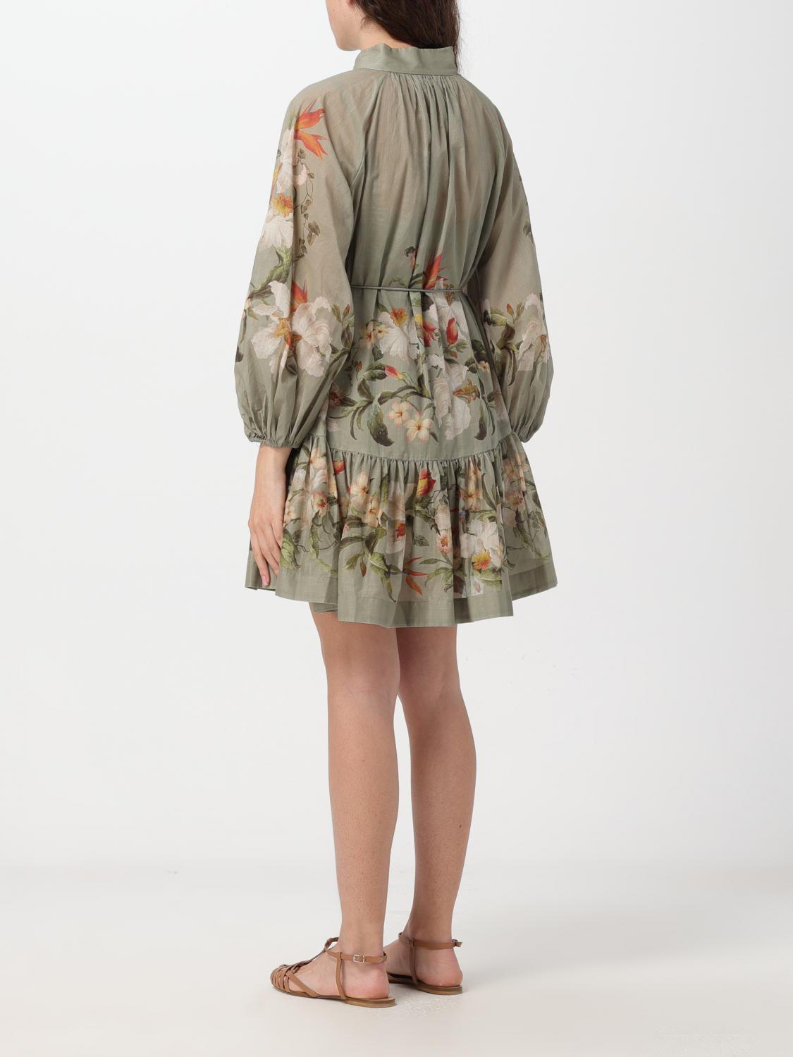 Zimmermann Dress woman - Green | 5676DRS245 | GIGLIO.COM Zimmermann Dress woman - Green | 5676DRS245 | GIGLIO.COM