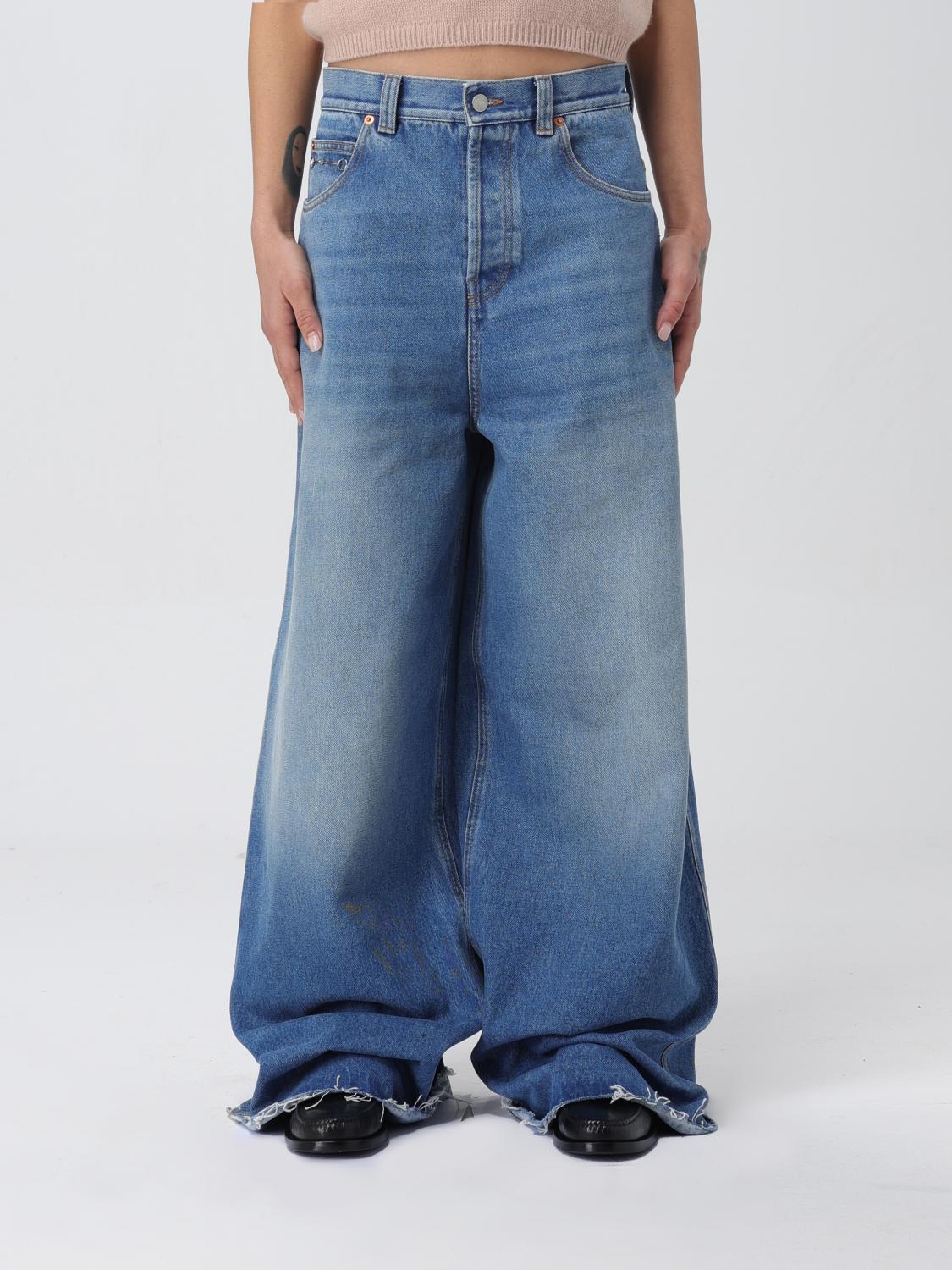 GUCCI VAQUEROS: Vaquero mujer Gucci, Azul Oscuro - Img 1