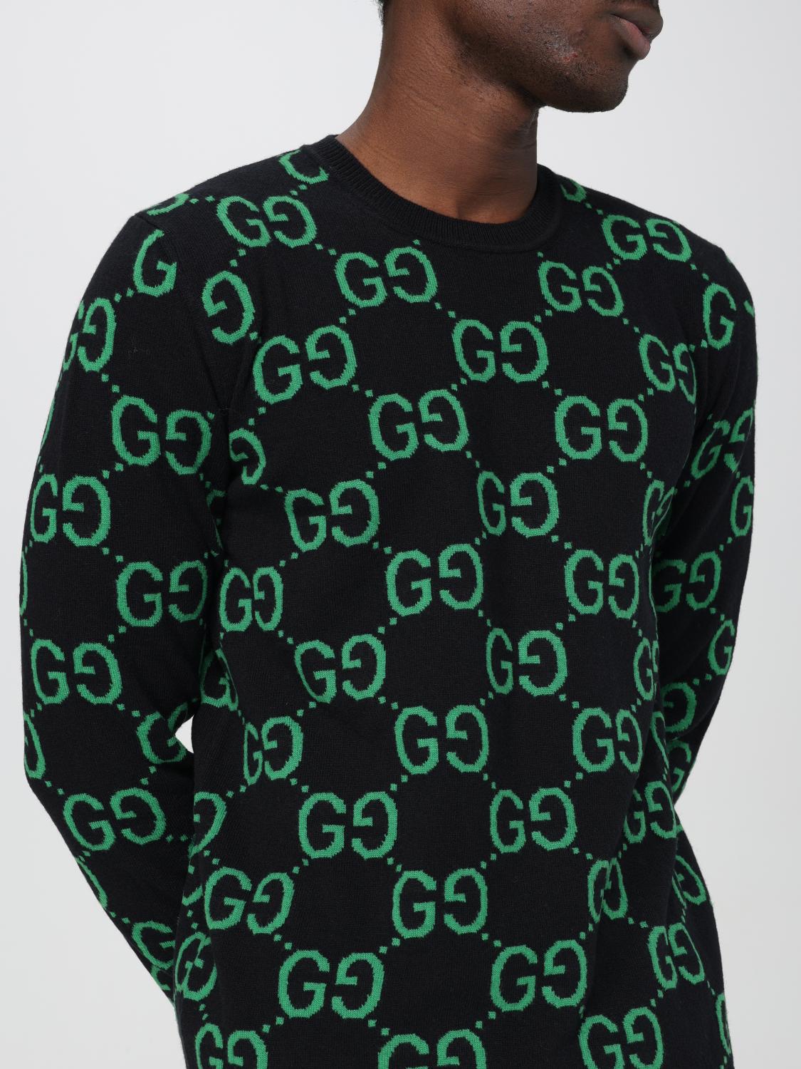 GUCCI SWEATER: Sweater men Gucci, Black - Img 5