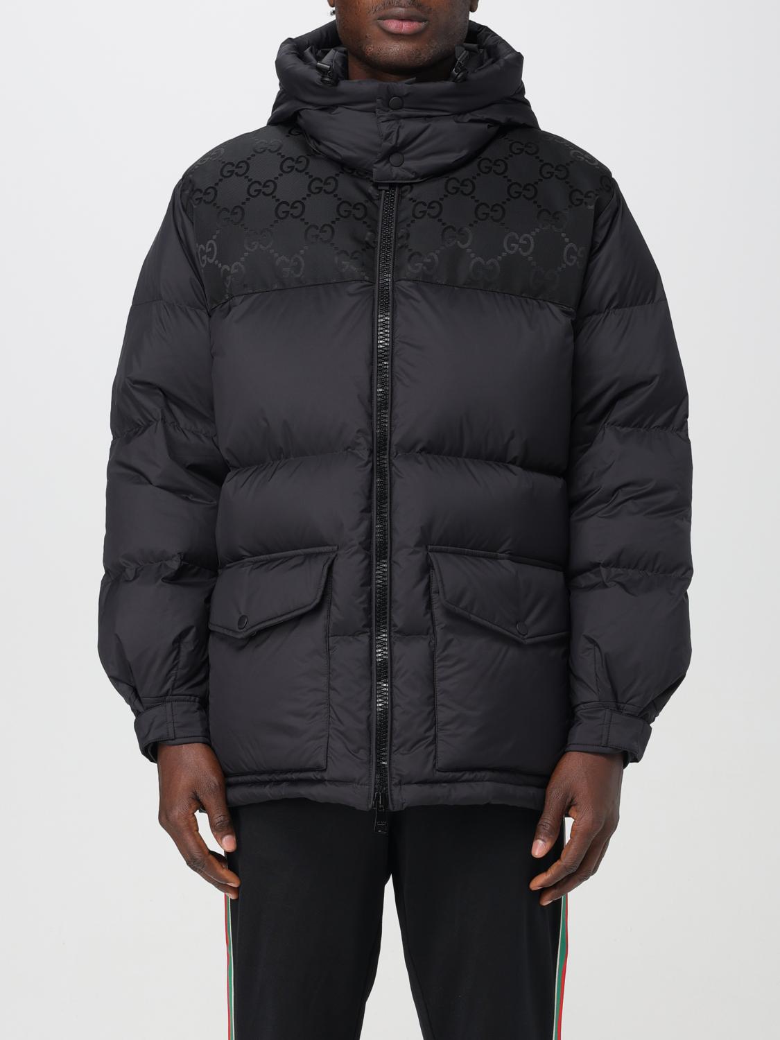 Gucci Jacket men - Black | 762558Z8BNG | GIGLIO.COM