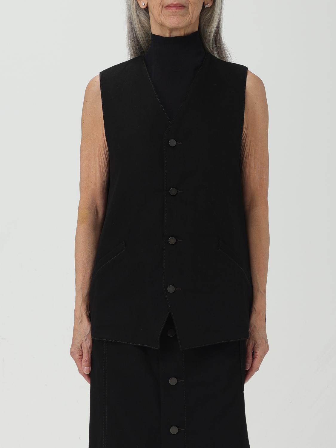 LEMAIRE ブラック ベスト L LEMAIRE：ベスト レディース - ブラック | GIGLIO.COMオンラインの