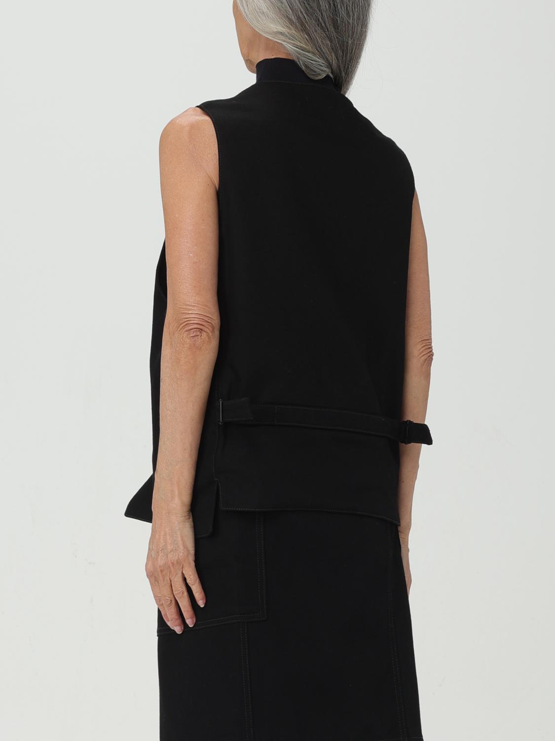 LEMAIRE ブラック ベスト L LEMAIRE：ベスト レディース - ブラック | GIGLIO.COMオンラインの