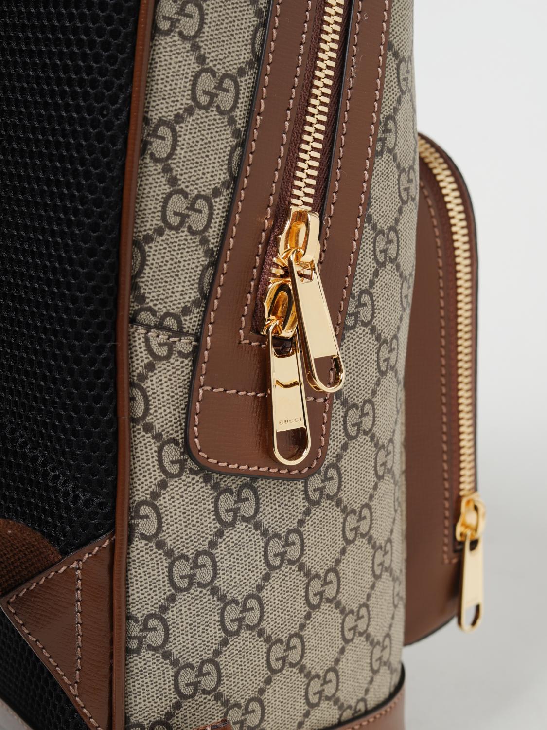 GUCCI MOCHILA: Mochila hombre Gucci, Beige - Img 4