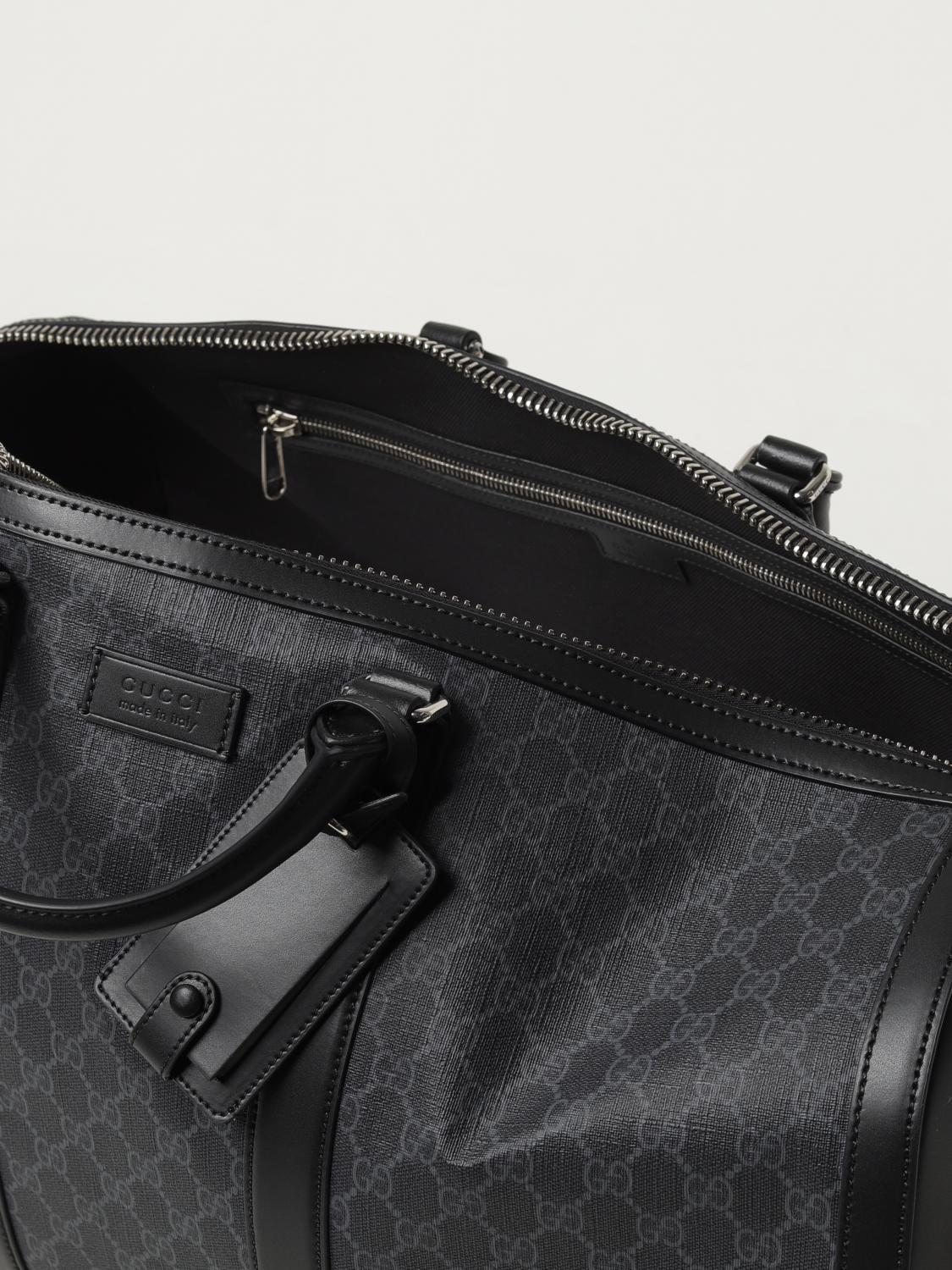 Gucci トラベルバッグ メンズ - ブラック | 478323K5IAN | GIGLIO.COM