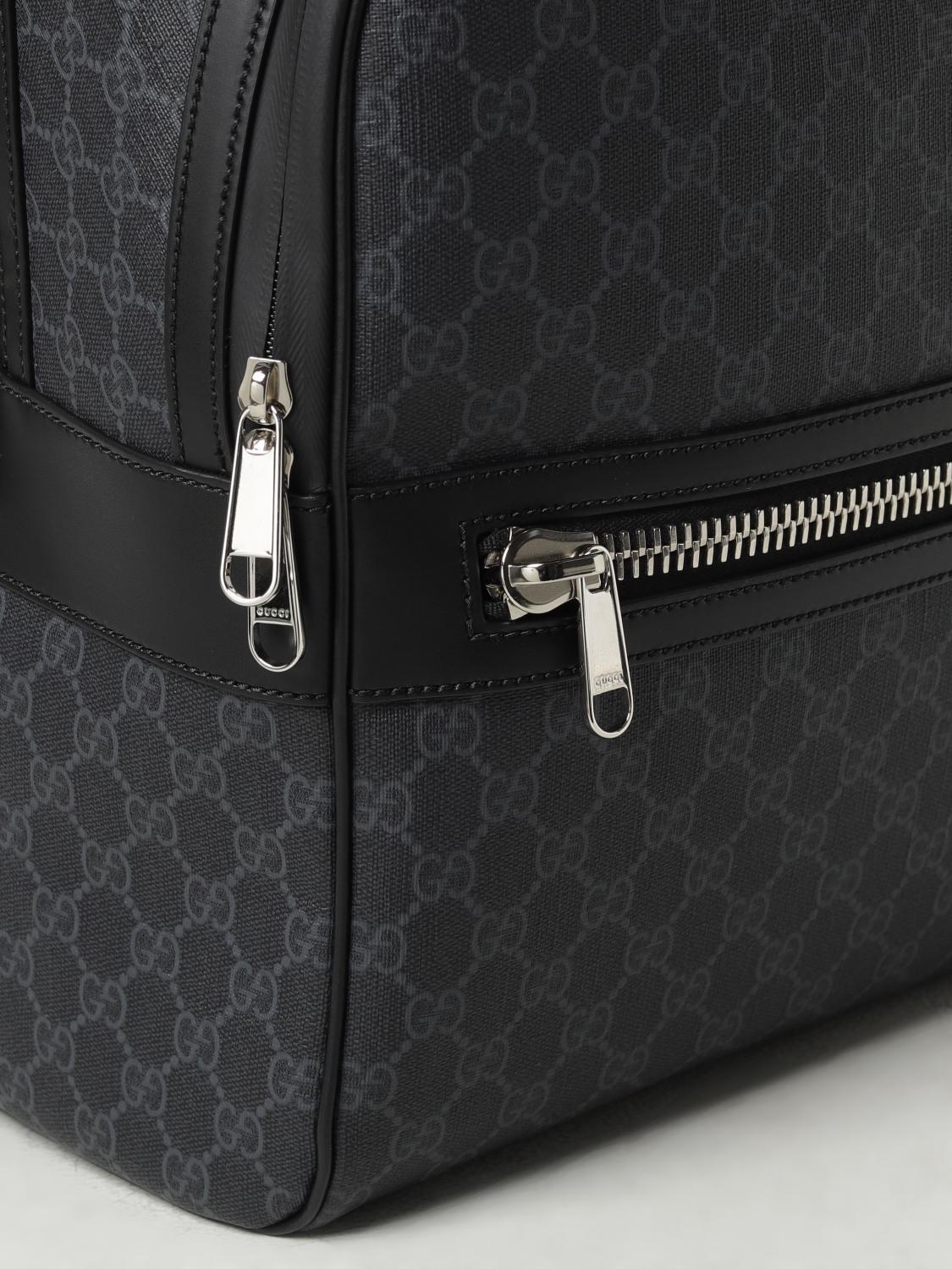 GUCCI BACKPACK: Backpack men Gucci, Black - Img 4