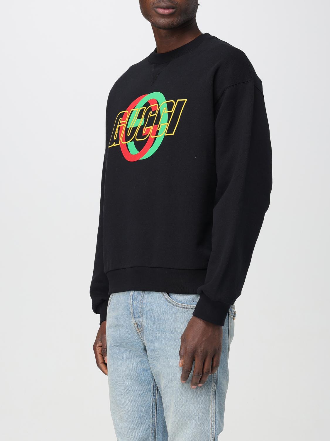 Gucci Sweater men - Black | 768460XJGA1 | GIGLIO.COM