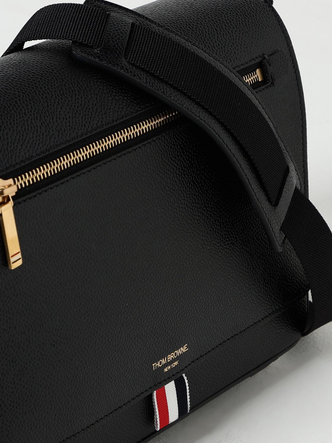 THOM BROWNE: Bags men - Black | Thom Browne shoulder bag