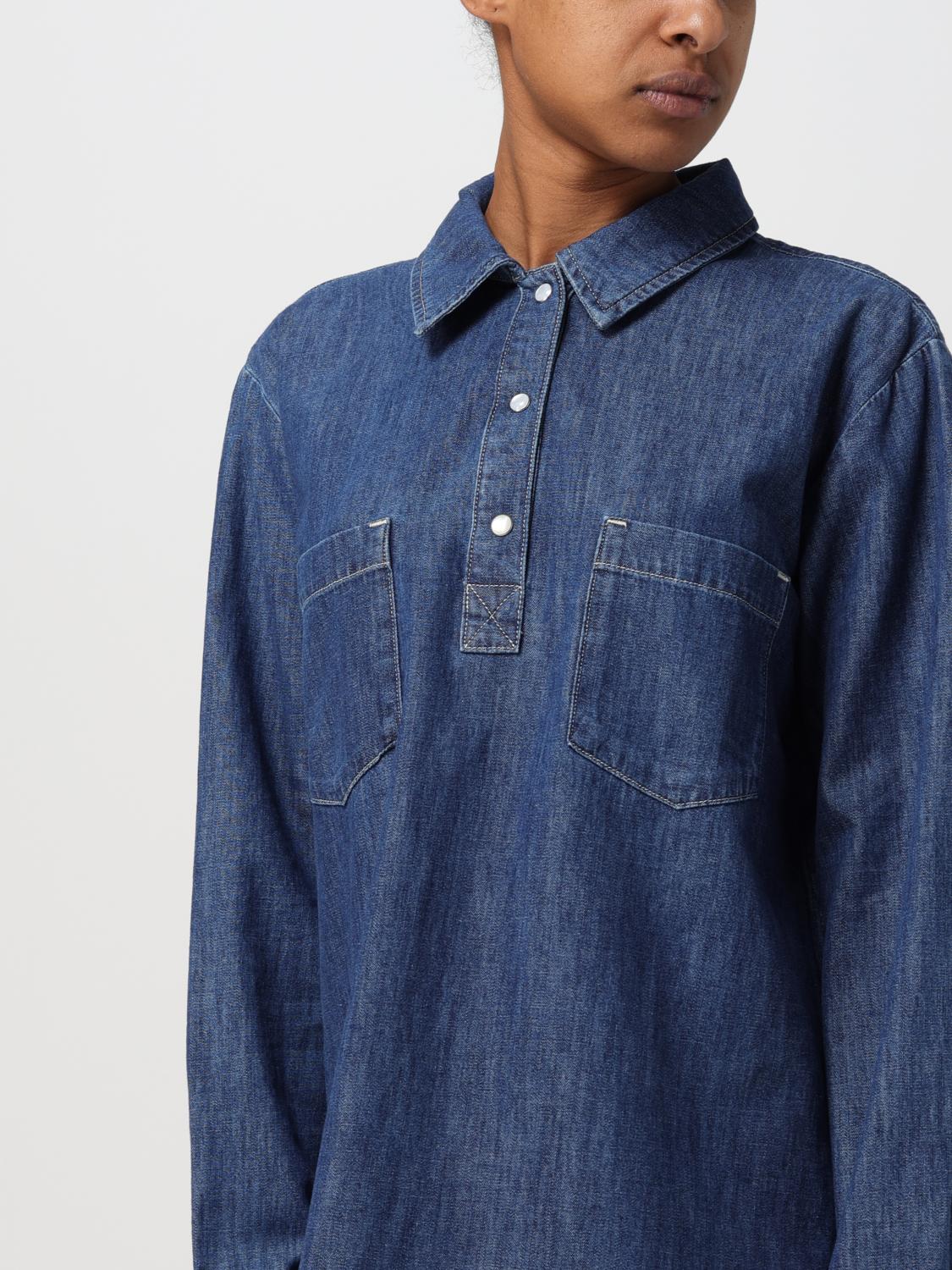 A.P.C. Dress woman A.P.C. - Denim | COGXFF35071 | GIGLIO.COM