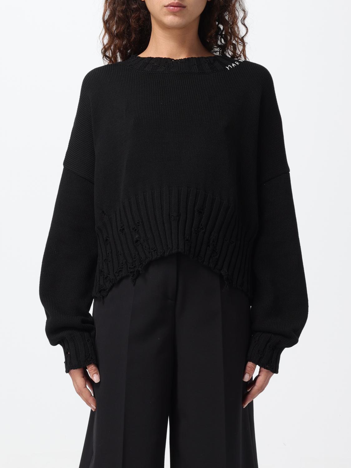 MARNI: Sweater woman - Black | Marni sweater GCMD0276A1UFC652 online at ...