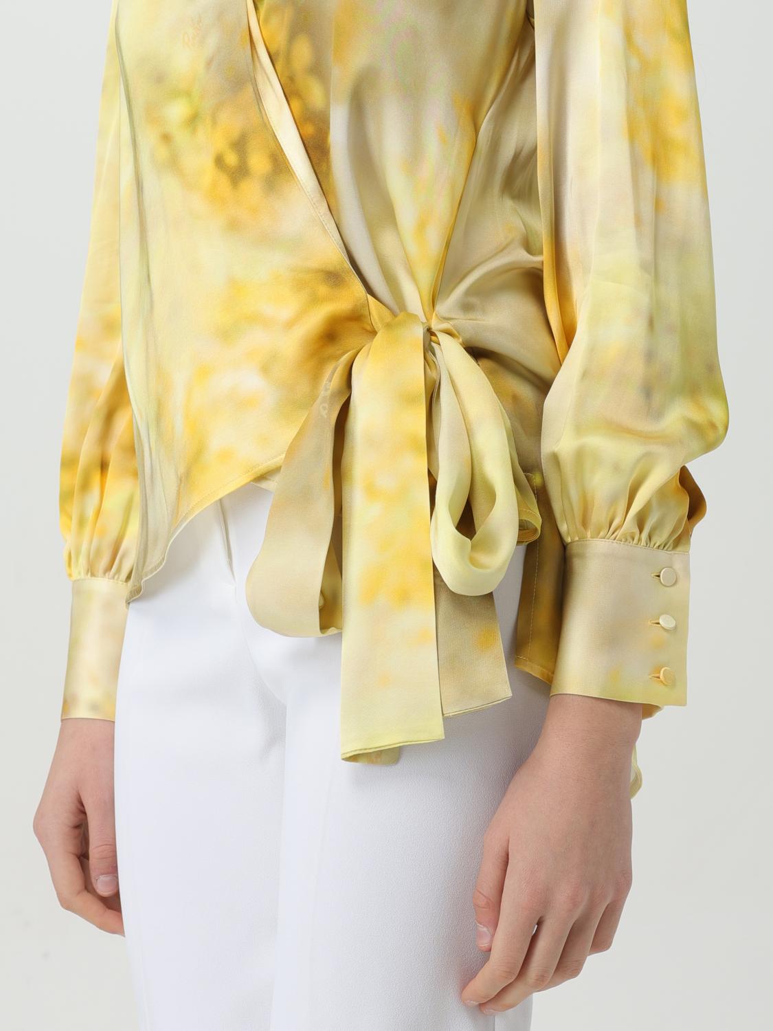 PINKO TOP: Top femme Pinko, Jaune - Img 3