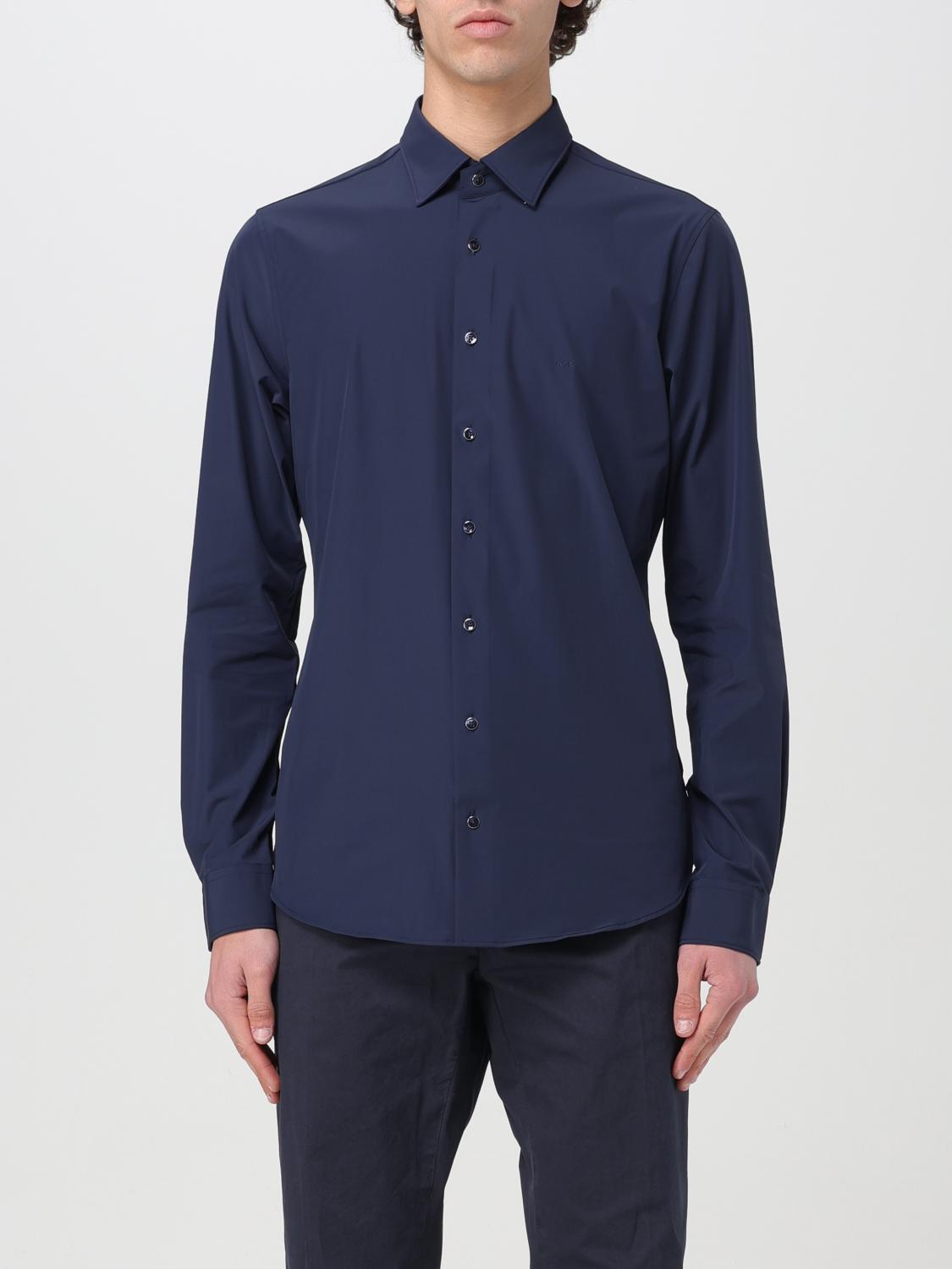 MICHAEL KORS CAMICIA: Camicia basic Michael Kors, Blue - Img 1