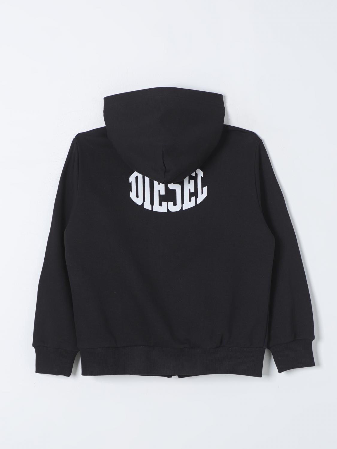 DIESEL PULLOVER: Pullover kinder Diesel, Schwarz - Img 2