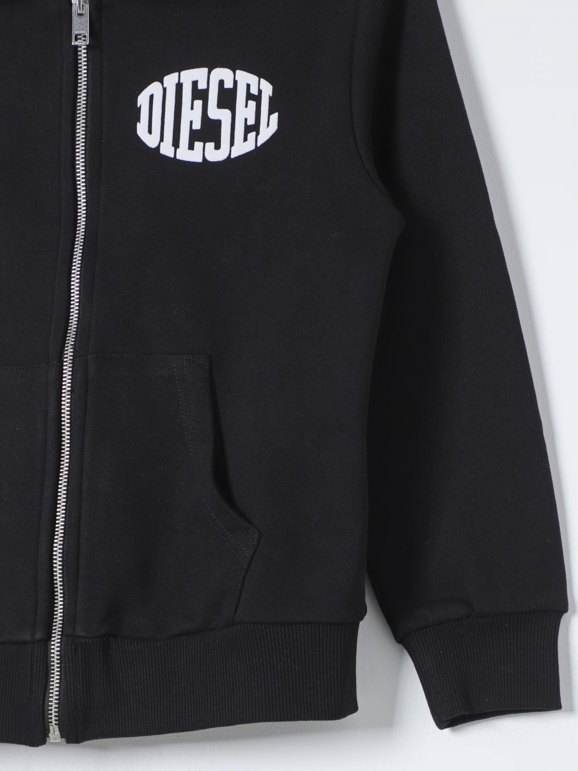 DIESEL PULLOVER: Pullover kinder Diesel, Schwarz - Img 3