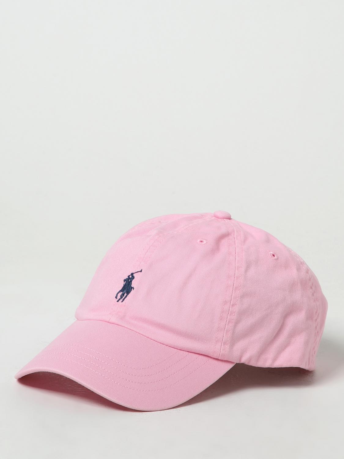 Mens pink polo hat online