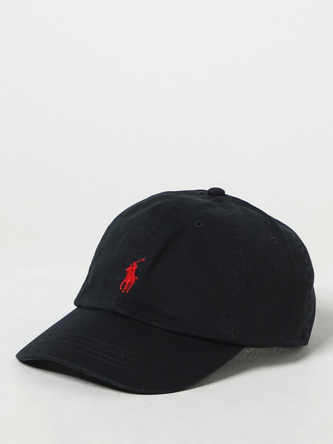 POLO RALPH LAUREN: Hat men - Black | Polo Ralph Lauren hat