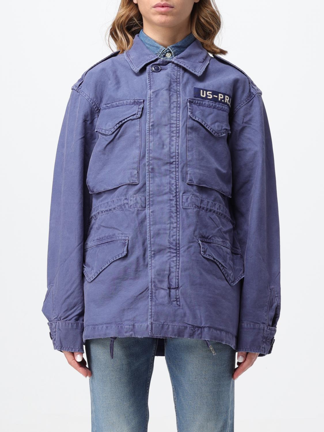 POLO RALPH LAUREN: Jacket woman - Blue | Polo Ralph Lauren