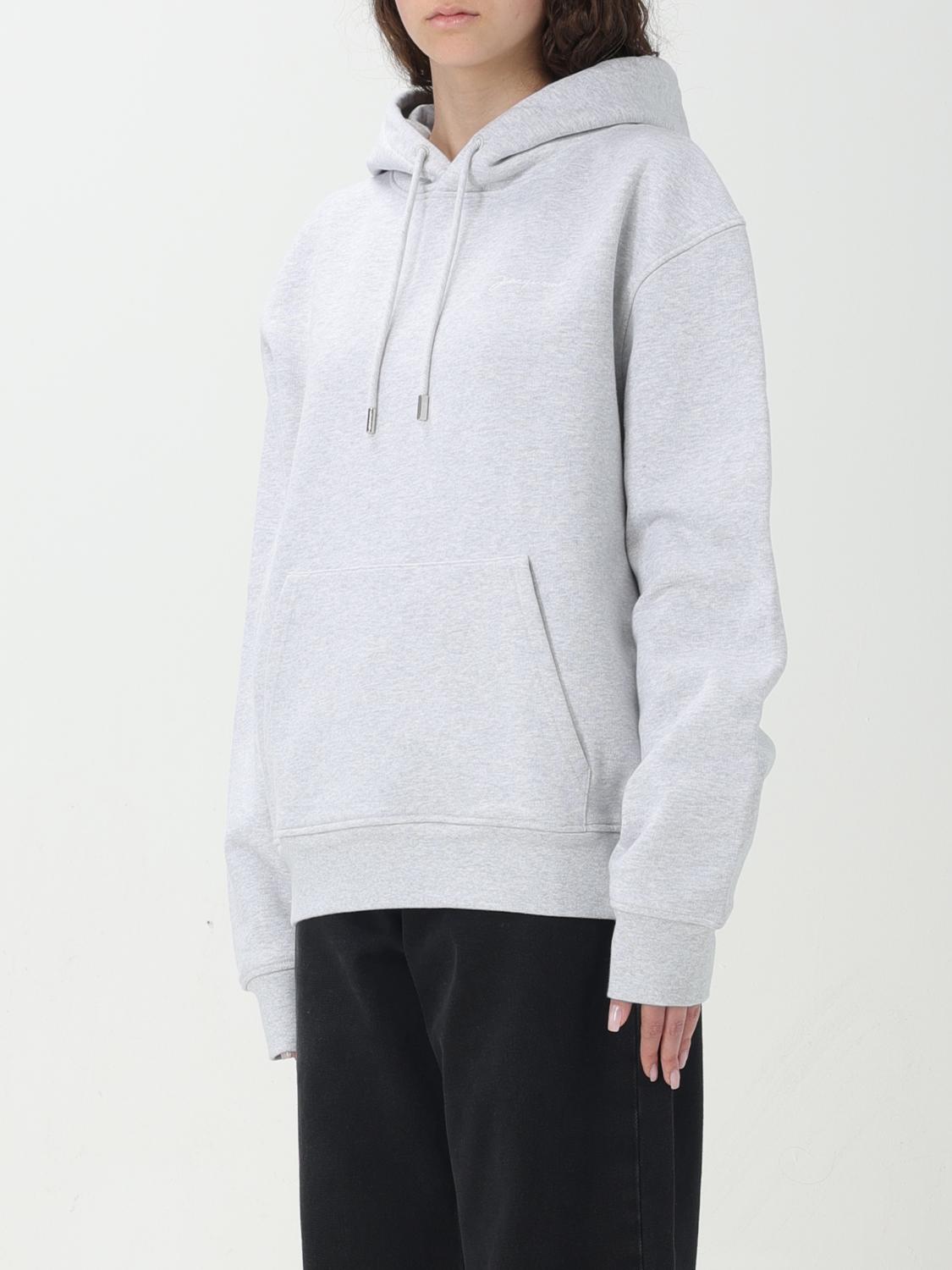 JACQUEMUS SUDADERA: Jersey mujer Jacquemus, Gris - Img 4