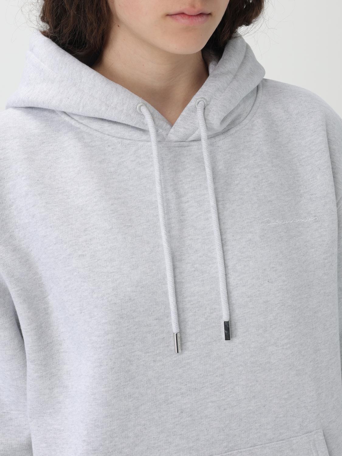 JACQUEMUS SUDADERA: Jersey mujer Jacquemus, Gris - Img 5