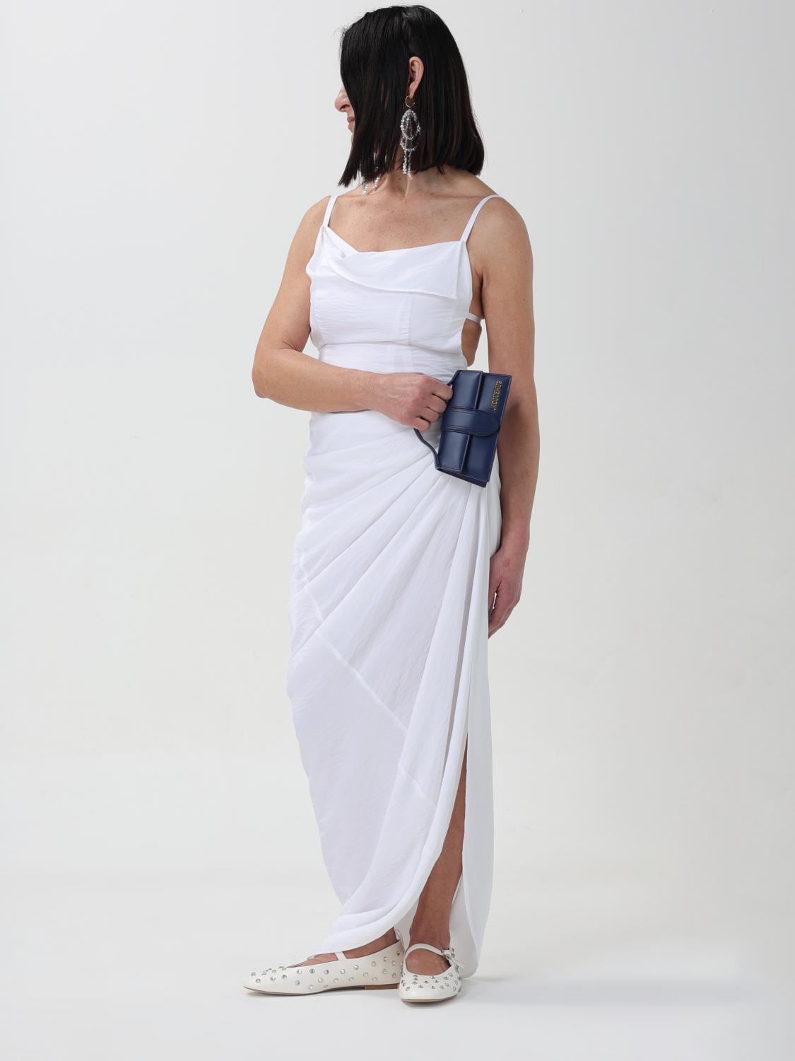 princess polly baby blue dress JACQUEMUS Cutout printed stretch-mesh halterneck maxi dress