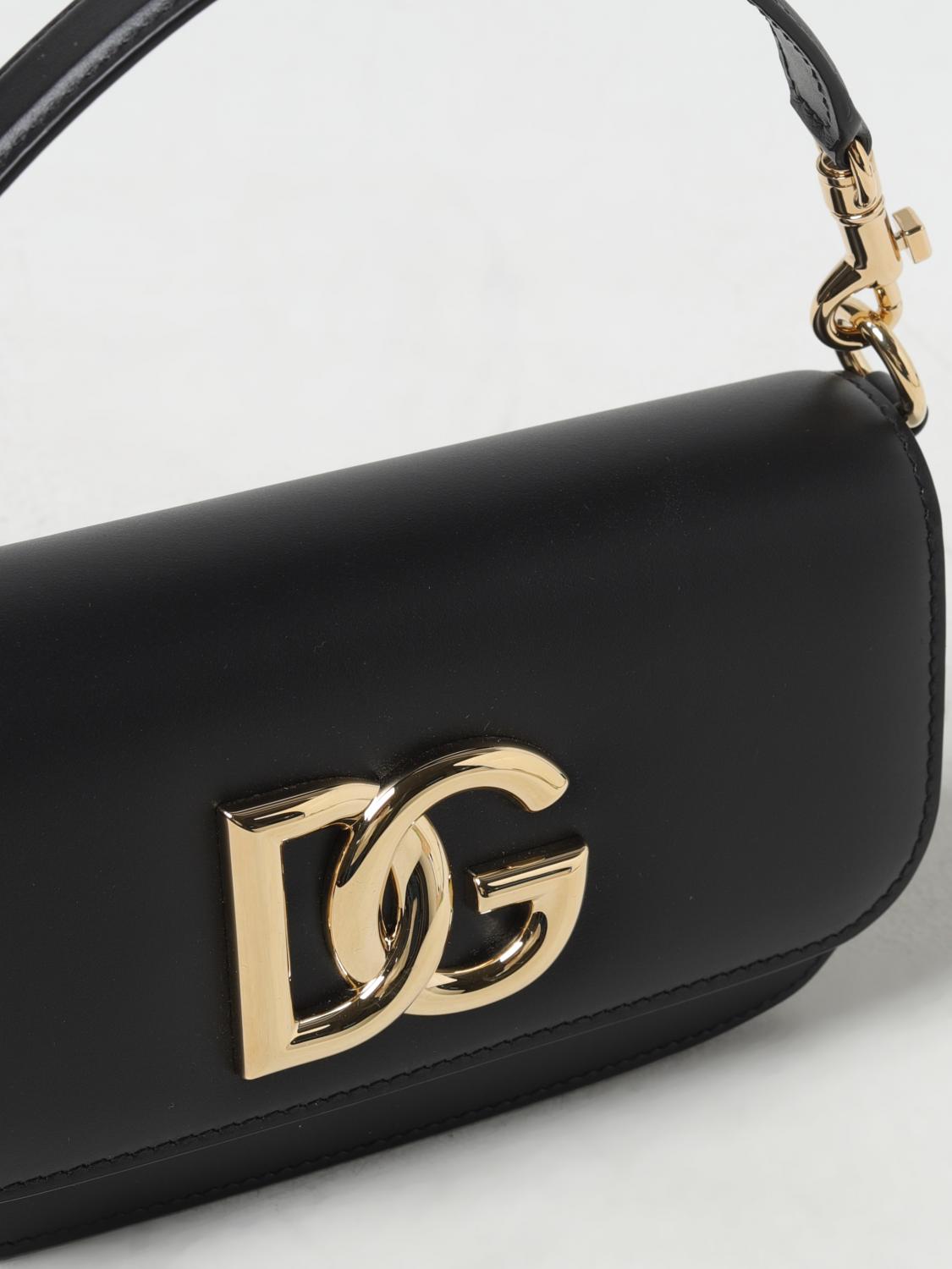 Dolce & Gabbana 3.5 Leather Bag - Black | BB7603AW576 | GIGLIO.COM