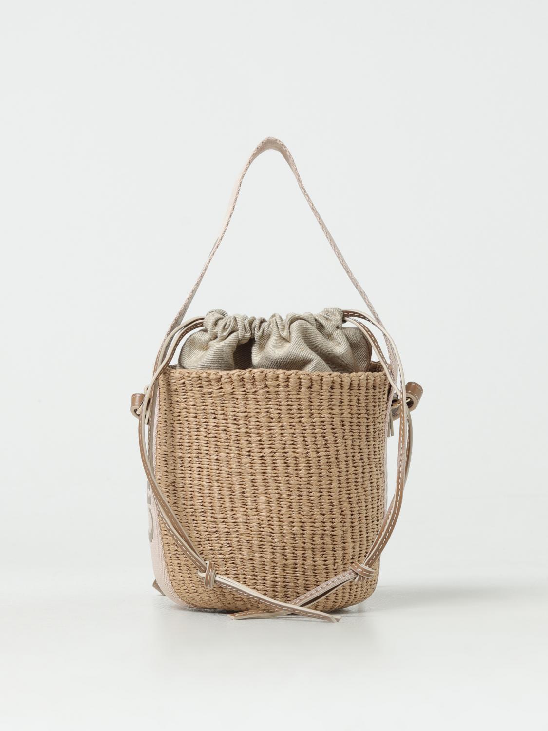 CHLOÉ: Handbag woman - Beige | Chloé mini bag C23AS381L18