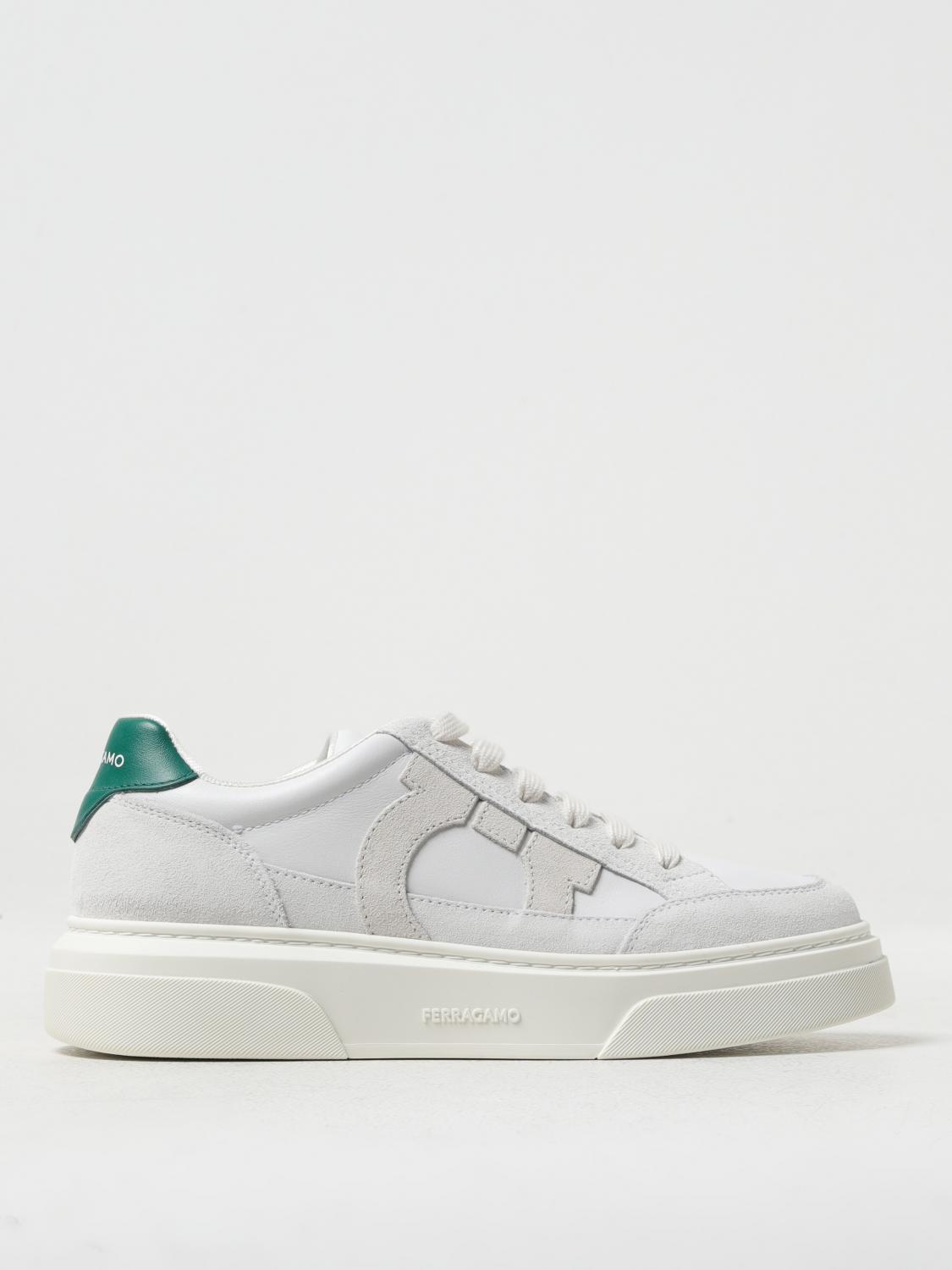 FERRAGAMO SNEAKERS: Sneakers men Ferragamo, White - Img 1