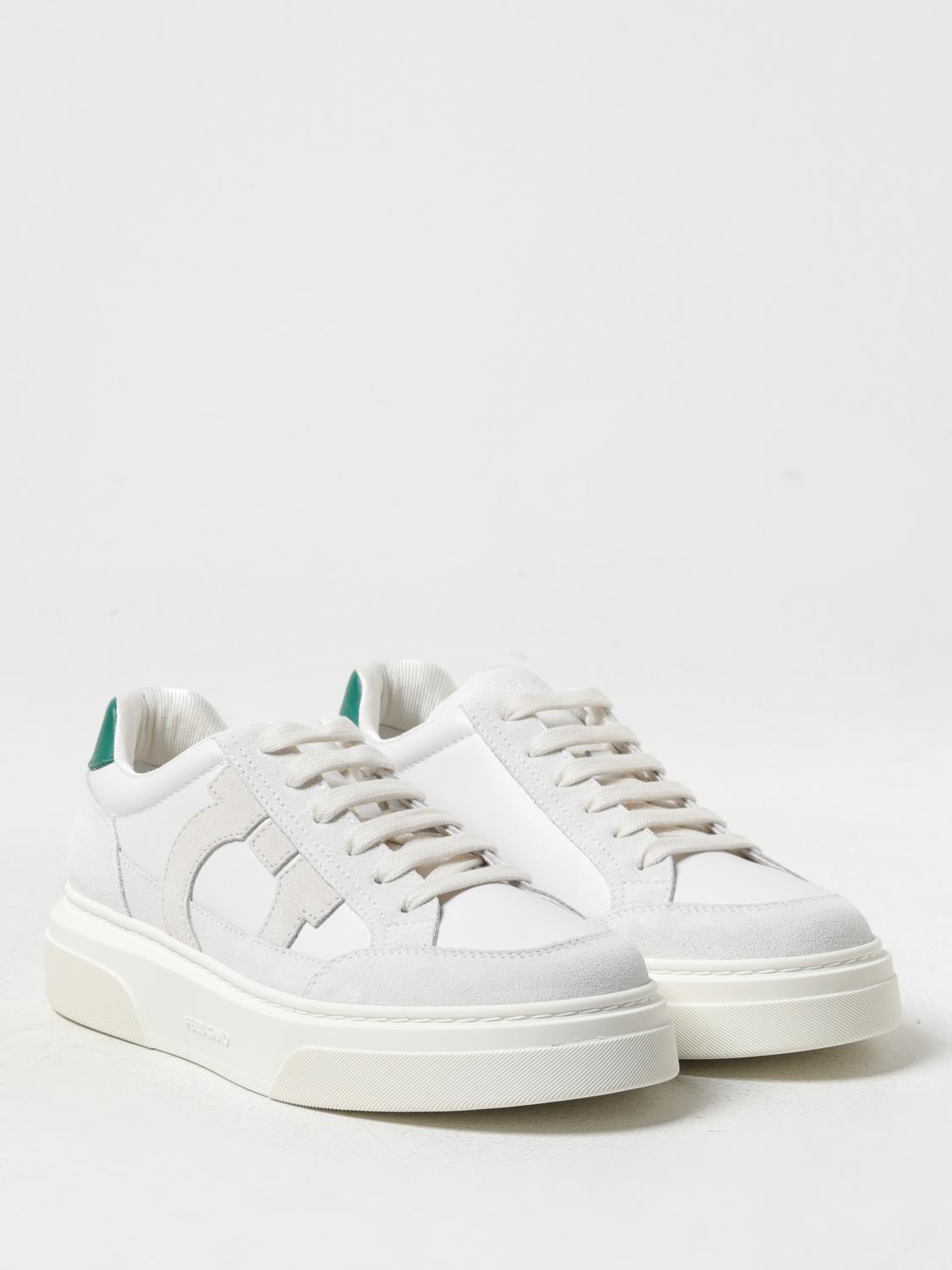 FERRAGAMO SNEAKERS: Sneakers men Ferragamo, White - Img 2